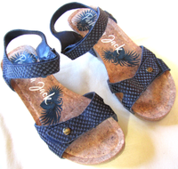 PANAMA JACK Sandalen Mod.# JULIA Leder blau Gr.36 wie neu NP99,99 Hessen - Schotten Vorschau