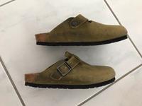 Birkenstock Boston Damen Naturleder Clogs oliv grün Gr.37 Baden-Württemberg - Gengenbach Vorschau