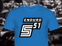 SIMSON S51 ENDURO MOPED LOGO EMBLEM SHIRT T-SHIRT © VEB OSTLADEN Leipzig - Knautkleeberg-Knauthain Vorschau