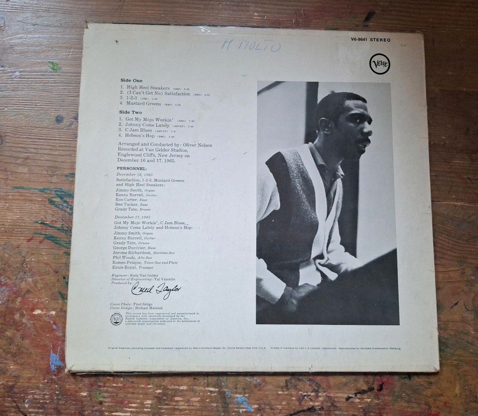 Vinyl LP: Jimmy Smith: Got My Mojo Workin' / Jazz in Biebergemünd