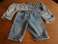 Ausverkauf Set 64: 3/4 Jeans Hosen für Mädchen Gr. 86/92, 3 Teile Sachsen-Anhalt - Salzwedel Vorschau