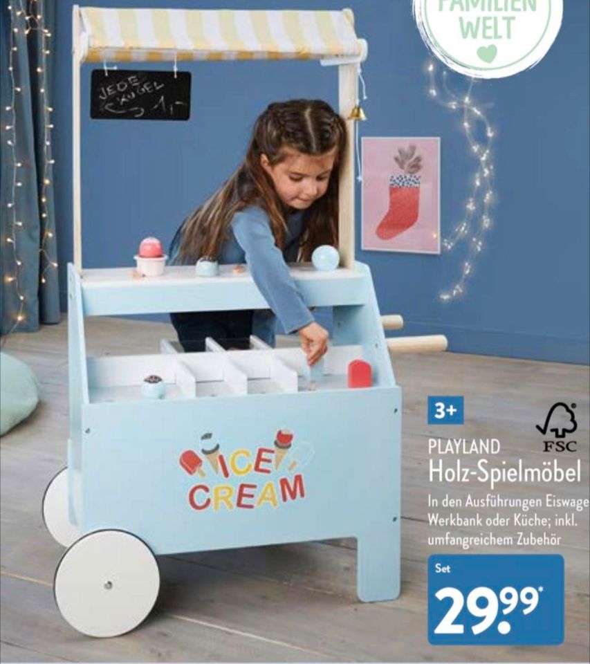 Kinder Spielzeug Eiswagen Geschenk in Salzgitter