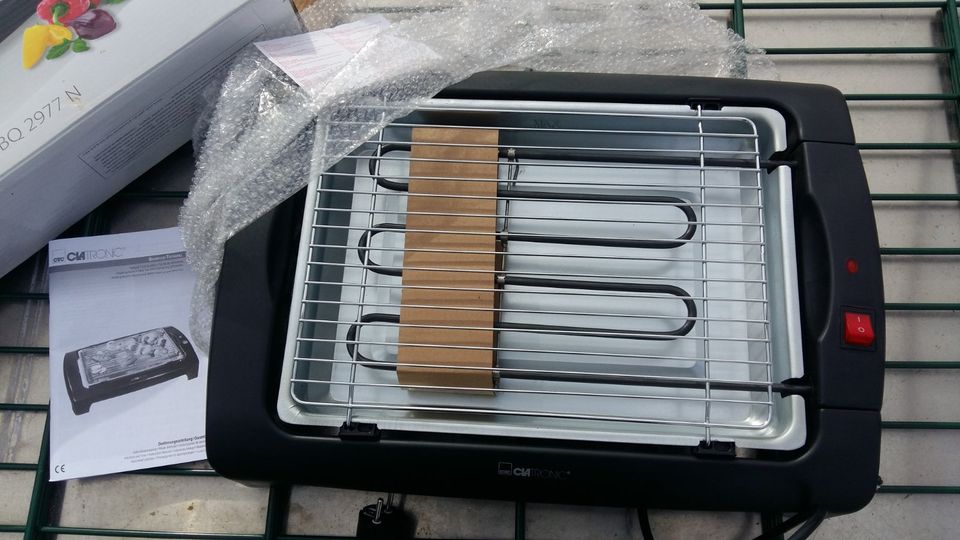 Barbecue Tisch- Grill Balkongrill CLATRONIC BQ2977N in Senftenberg