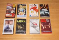 8x VHS Videokassetten, Bruce Lee, Titanic, Jurassic Park + TOP + Nordrhein-Westfalen - Detmold Vorschau