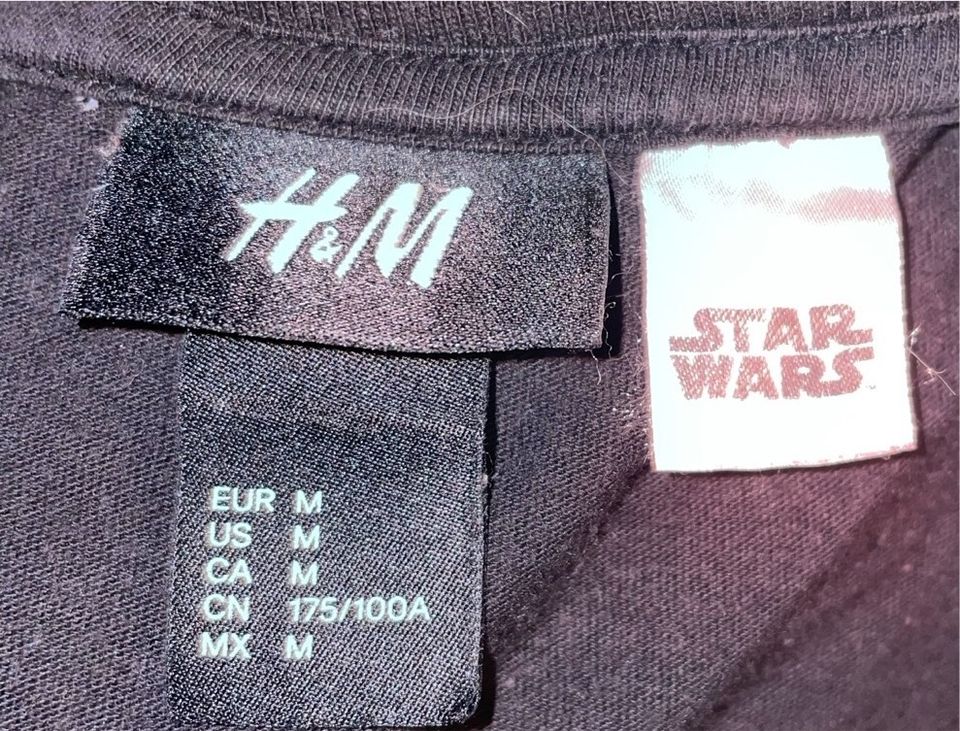 STAR WARS H&M*Herren T-Shirt*Gr. M*schwarz in Remscheid