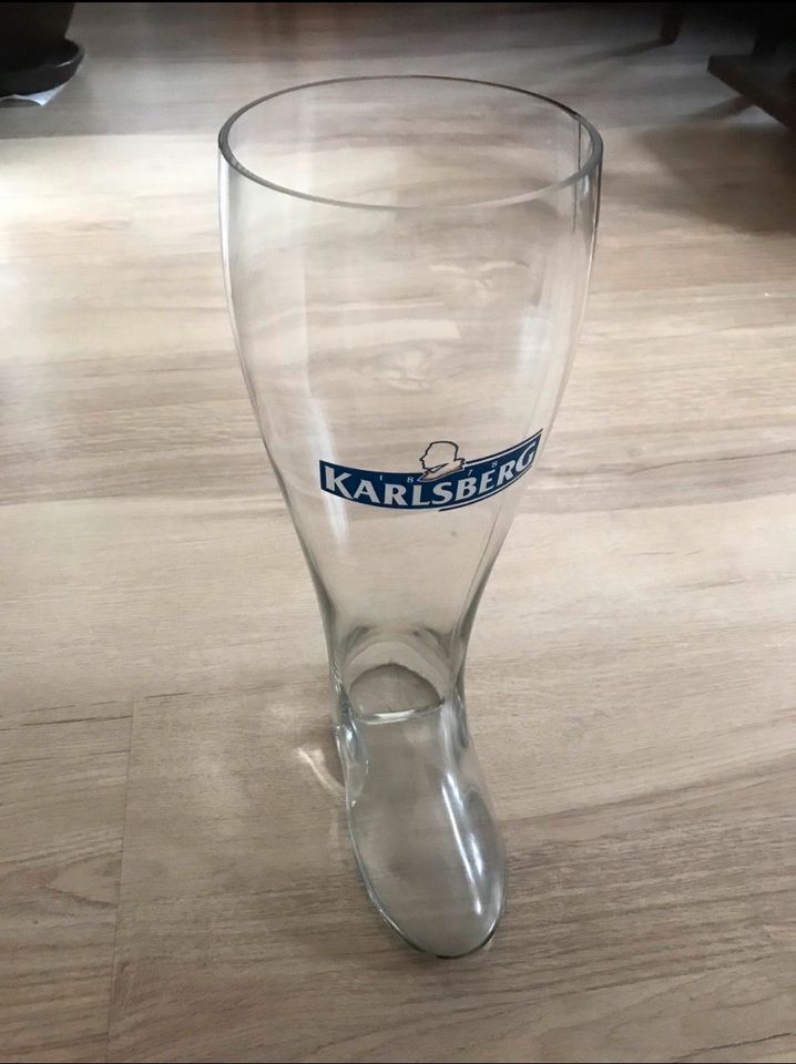 BIERSTIEFEL von KARLSBERG URPILS 2 LITER in Saarbrücken