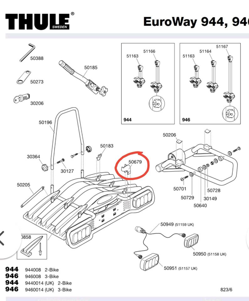 Thule Euroway 944/946 - 50679 in Löchgau