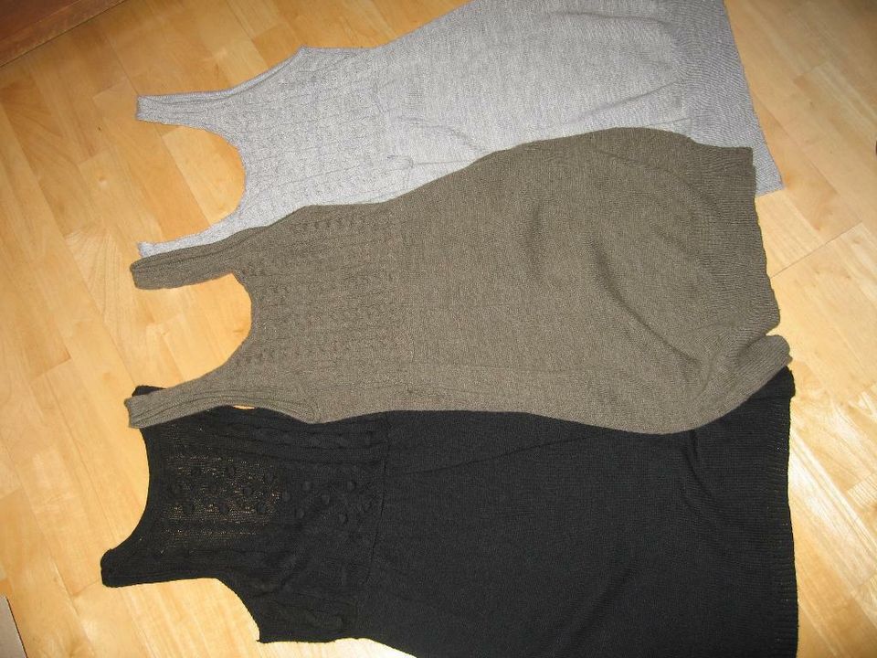 Only Strickkleid Träger braun, schwarz, grau, 3, 2000er Style in Solingen