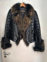 Lederjacke mit Echtfell Berlin - Treptow Vorschau