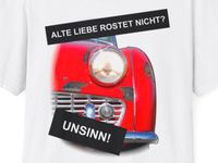 Triumph TR3, TR3A, Alte Liebe rostet nicht? Unsinn! T-Shirt Bayern - Olching Vorschau