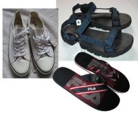 3 Paar Fila Badelatschen Sandalen blau und Deckschuhe weiß Gr. 46 Pankow - Weissensee Vorschau