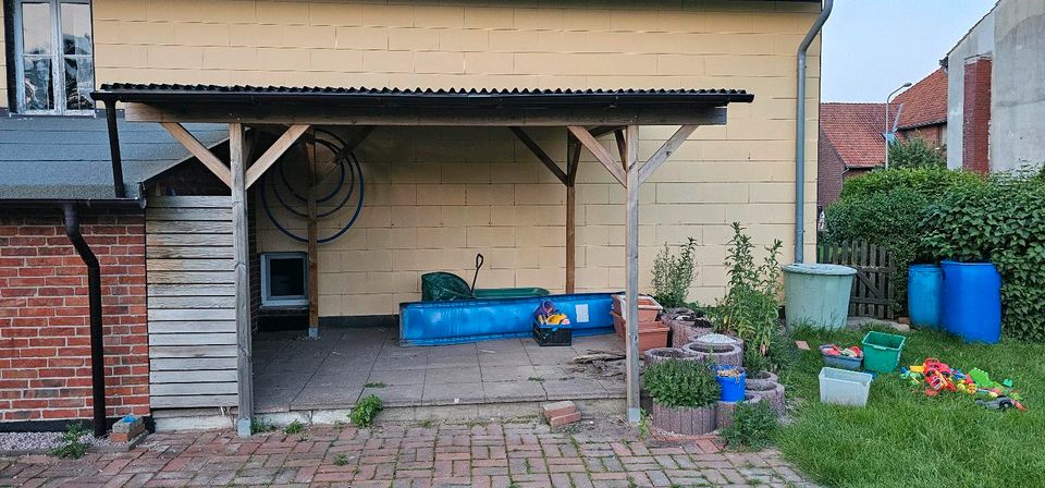 Holz Unterstand/ Pavillon in Lindhorst