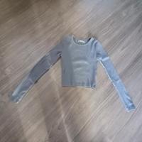 pull and bear Langarmshirt, Gr. XS, grau, bauchfrei, TOP Niedersachsen - Ankum Vorschau