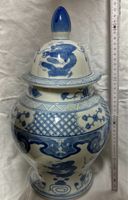 Große China Vase Blau Porzellan ca. 45cm hoch Schleswig-Holstein - Großhansdorf Vorschau