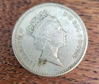 1 Pound 1985 Fehlprägung Seltenheit Saarland - Saarwellingen Vorschau