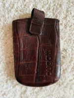 Bugatti ᕱ Leder Tasche Handytasche iPhone mini Bayern - Marktheidenfeld Vorschau