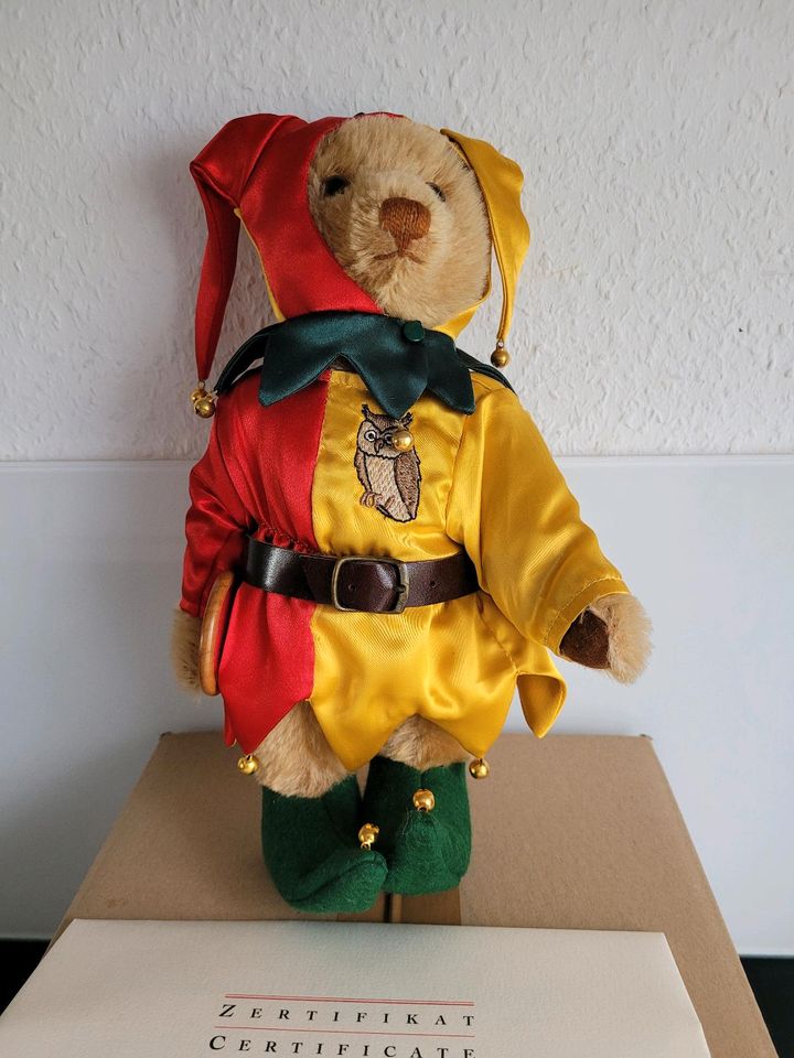 Steiff Harlekin Till Eulenspiegel 670626 + OVP limitiert Mohair in Barsinghausen