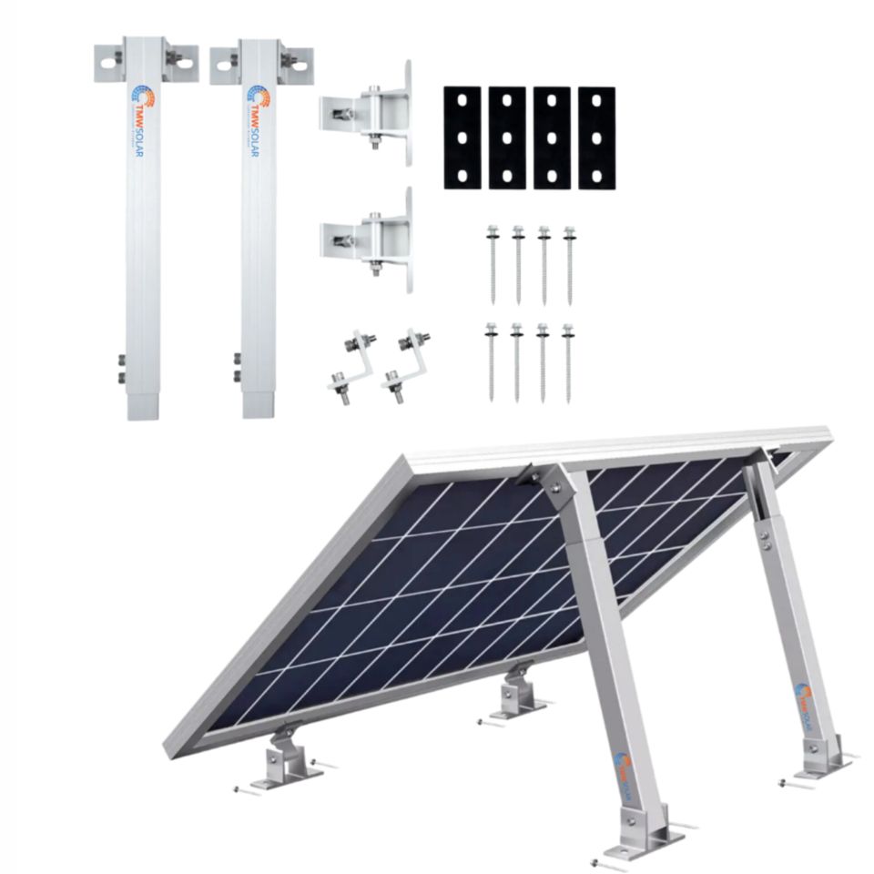 Solar Solarmodul Montage Solaranlge Unterkonstruktion Flachdach in Allstedt