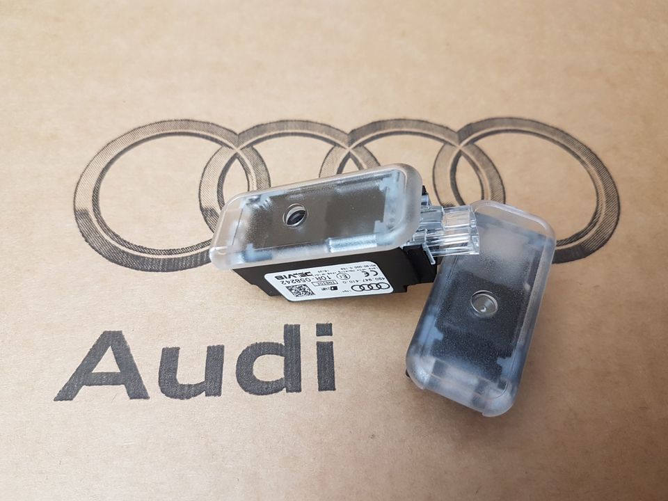 LED Einstiegsleuchten Original Audi Einstiegsbeleuchtung