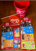 LANGNESE-SET 24/25 NEU Eiskarten Müll-Eimer Preistafel Eis-Fahne Niedersachsen - Rosengarten Vorschau