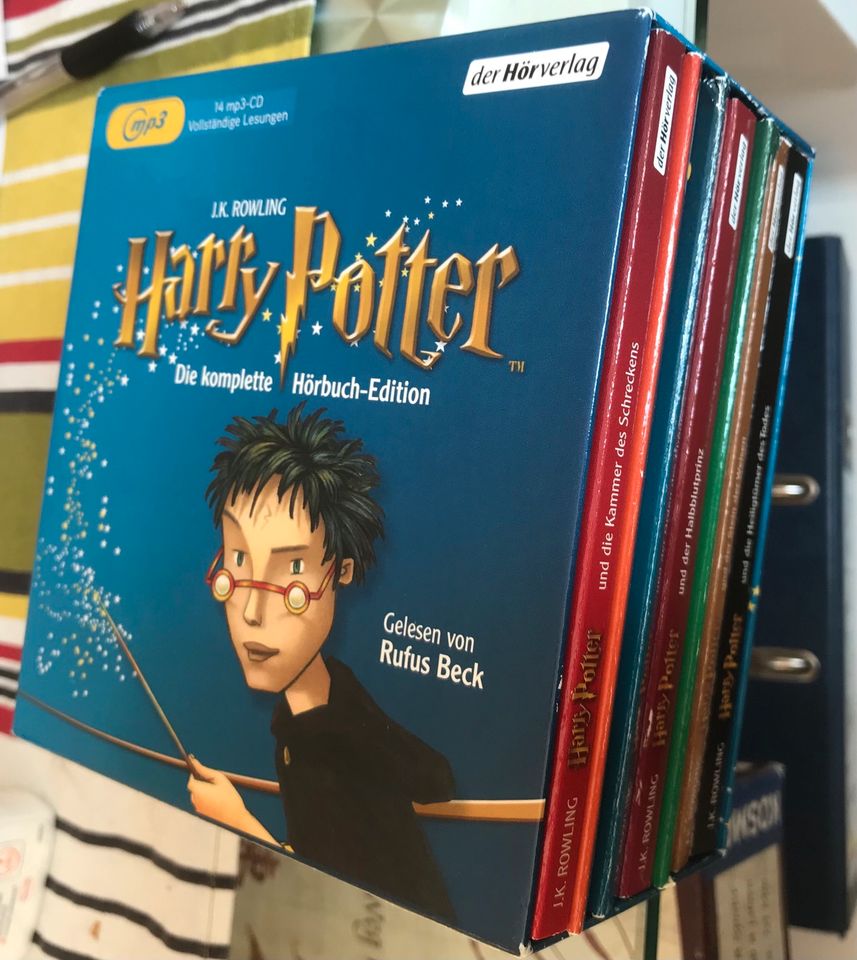 Harry Potter Hörbuch Cd Kollektion in Grafing bei München