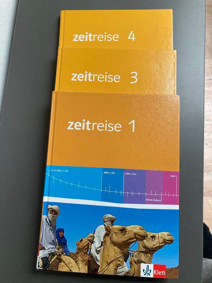 Zeitreise 1, 3, 4 - Schulbuch Geschichte Hessen in Mainz
