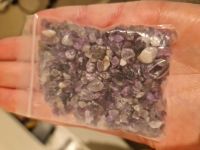 Kleines Amethyst Päckchen/Tüte Mini Chips Trommelsteine Esoterik Bayern - Erlangen Vorschau