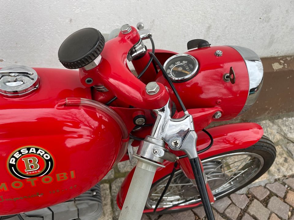 Motobi Imperiale Sport 125ccm Oldtimer Italien in Bissendorf
