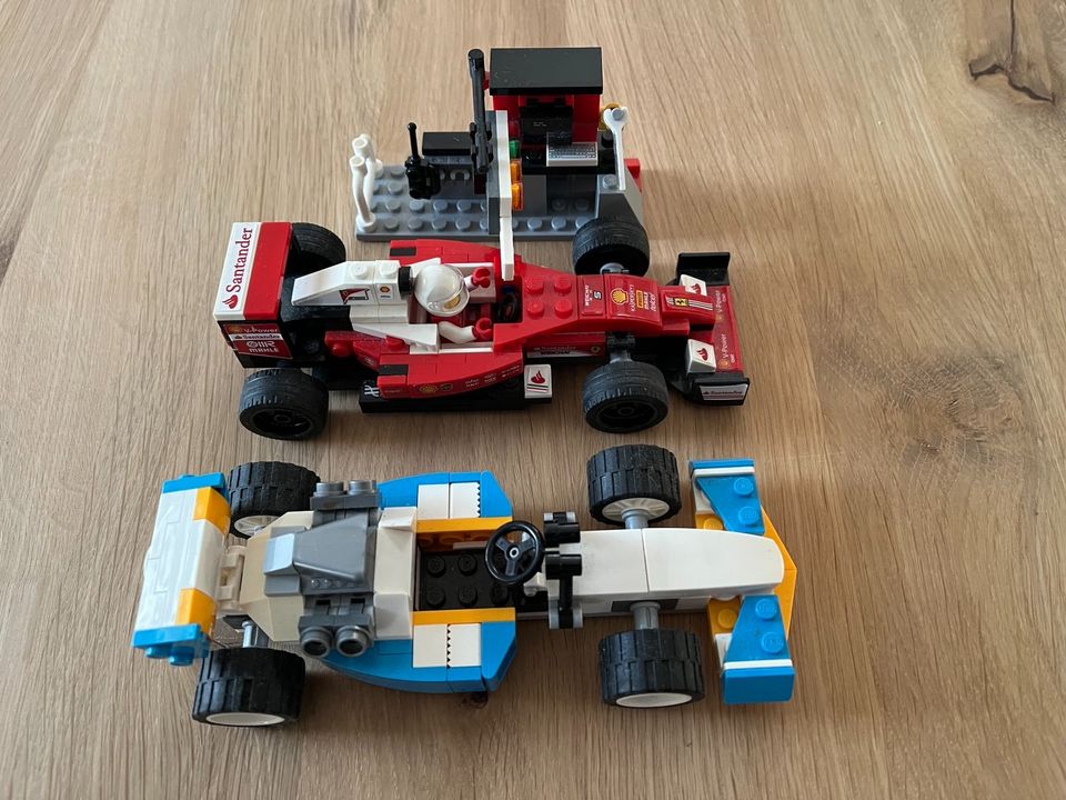LEGO Formel 1 Autos in Treuchtlingen