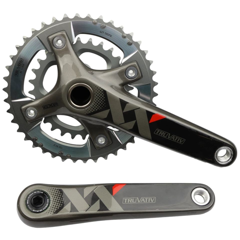 SRAM XX Kurbel GXP Carbon 175 mm 28/42T (2x10-fach) in Würzburg