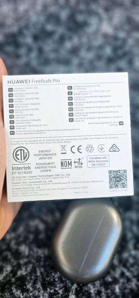 Huawei FreeBuds Pro OVP in Hamburg