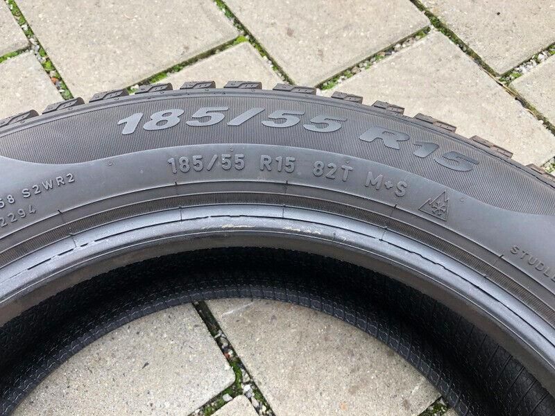 4x 185/55R15 82T PIRELLI WINTER CINTURATO WINTERREIFEN #6046 in Bad Tölz