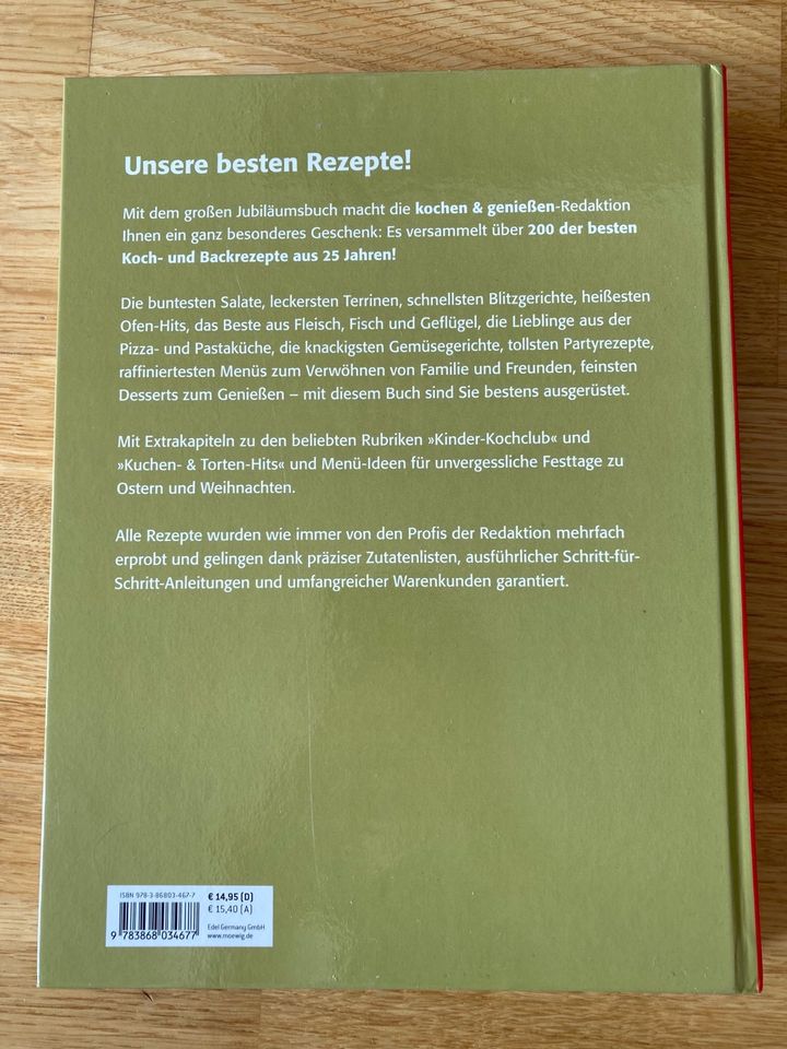 Neu:  Die besten Rezepte- Das große Koch- und Backbuch in Bad Reichenhall