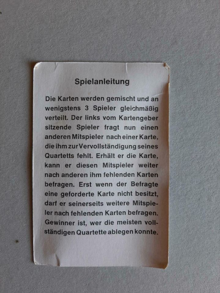 VINTAGE BERLINER SPIELKARTEN 70er Jahre  GrzimeksTierbilder lV in Worms