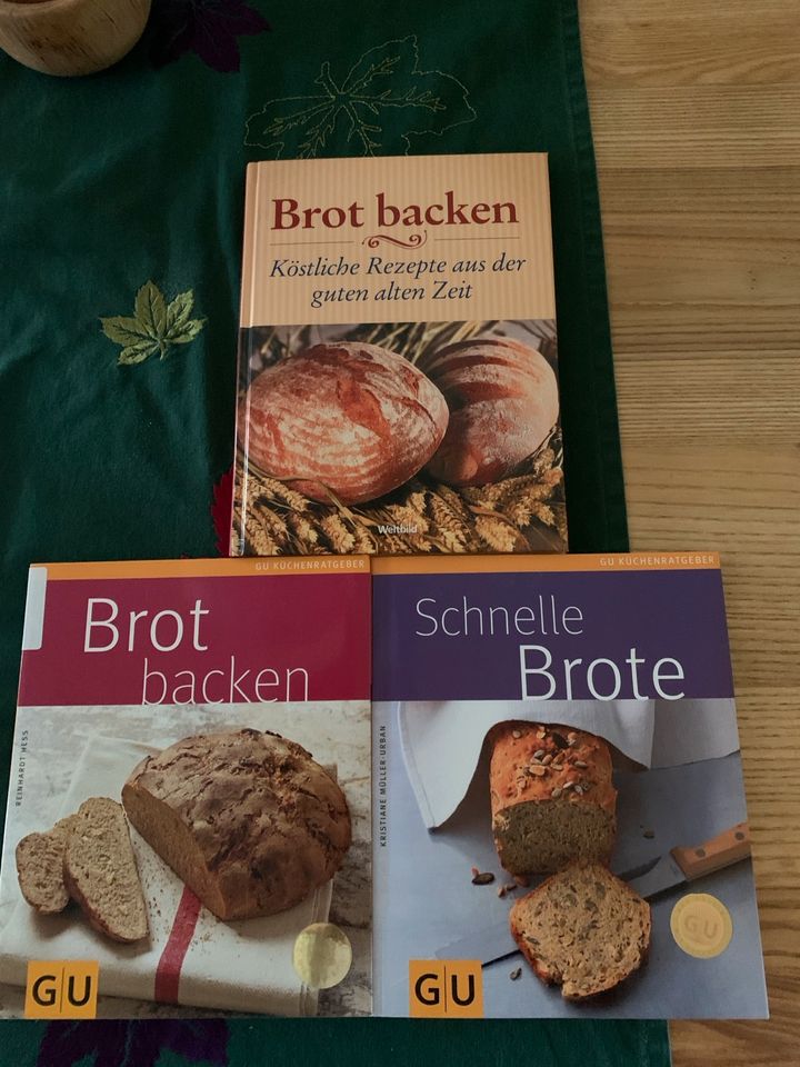 Brot backen 3 tolle Bücher in Schornsheim