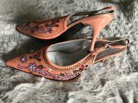 Buffalo Slingbacks Pumps neu Perlen Pailletten apricot Gr. 37 38 Nordrhein-Westfalen - Brilon Vorschau