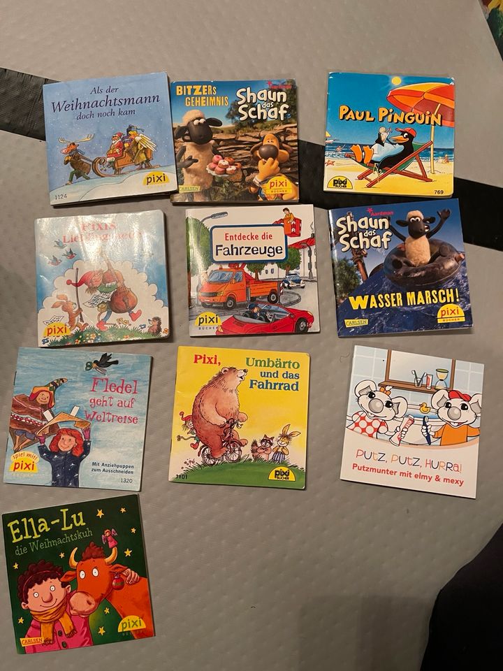 Viele Kinder Bücher und pixi und Puzzle in Wolfschlugen