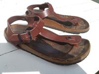 Birkenstock 43 Kairo Zehentrenner Sandalen Leder Mülheim - Köln Dünnwald Vorschau