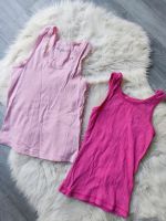 Set, 2 Tops, Shirts, Gr. 128, pink, rosa, Spitze, Mädchen Niedersachsen - Oyten Vorschau