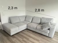 Graues Sofa, fast neu. Abmessungen 2,8 x 2,3 m Brandenburg - Seddiner See Vorschau