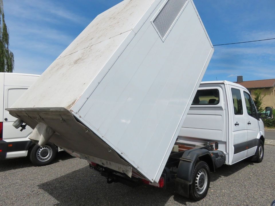 Volkswagen Crafter 2.5TDI Doka Kipper inkl. Laubsauger in Frohburg