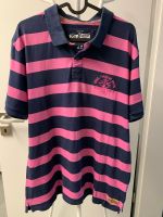 Esprit (EDC) Herren Poloshirt dunkelblau/pink Gr. XL Nordrhein-Westfalen - Velbert Vorschau