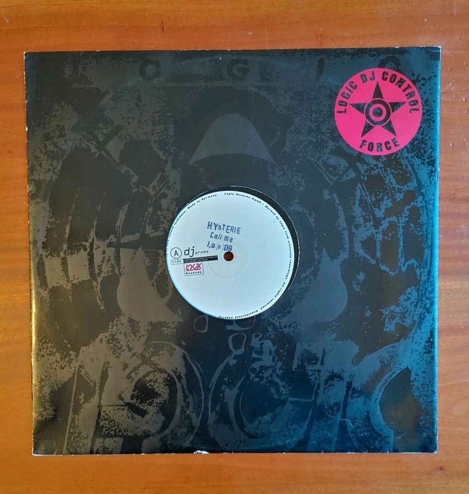 Hysterie Vinyl 12" Call Me 1993 in Bornheim