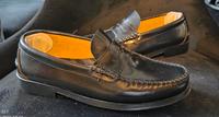 Loafer Leder schwarz Herren Gr. 41 Hessen - Melsungen Vorschau