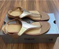 Gabor Zehentrenner Sandalen Gr. 40,5 (7) Braun Cognac wie NEU! Bayern - Emskirchen Vorschau