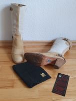 BELSTAFF ROADMASTER 1955  Stiefel Gr: 40 Leder - Leinen in beige Rheinland-Pfalz - Altenkirchen Vorschau