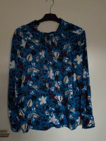 Bluse blau mit Blumenmuster, Gr. S Baden-Württemberg - Althengstett Vorschau