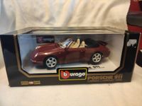 Burago, Porsche 911,Carrera,Cabriolet,1994,1:18, Kr. Altötting - Garching an der Alz Vorschau