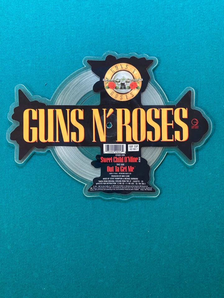 Guns n Roses Picture Disc, Schallplatten, Vinyl, Single in Wuppertal