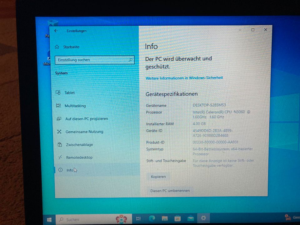 Laptop Lenovo ideapad 110 4GB RAM 1TB HDD Windows 10 in Kiel